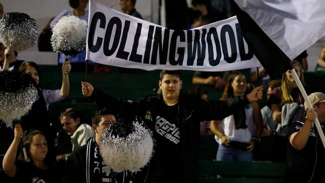 Major Collingwood sponsors air carrier Emirates and insurer CGU are seeking talks with the football club after a damning report painting a culture of racism was released. (Photo by Daniel Pockett/AFL Photos via Getty Images)