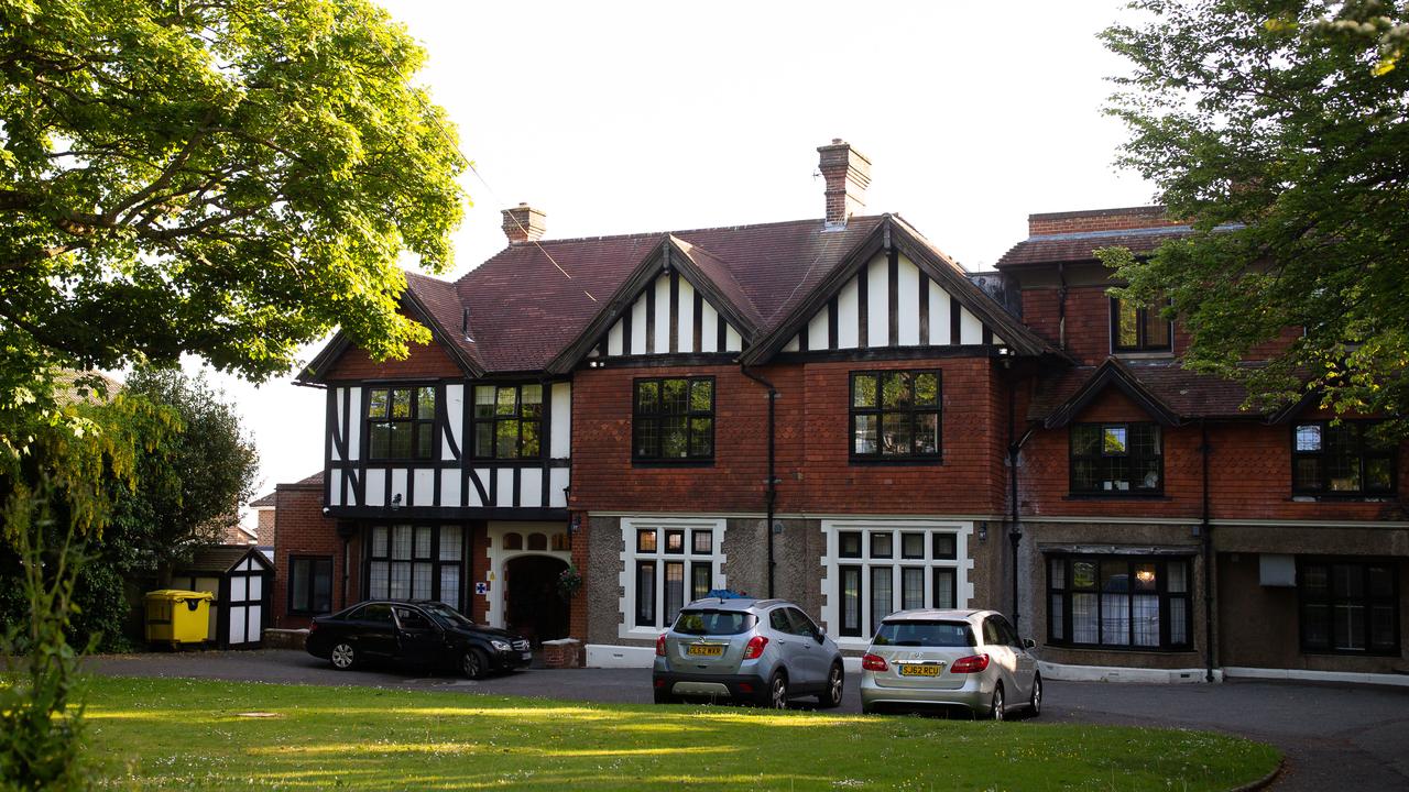 There was a COVID-19 outbreak at this nursing home in Hove, UK. Picture: Luke Dray/Getty Images