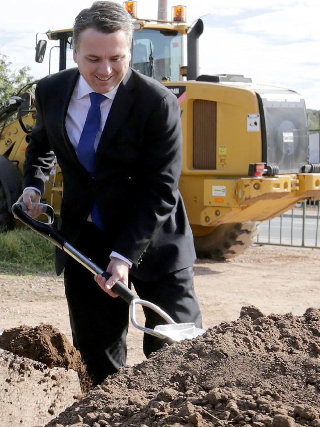 Former Infrastructure minister Jamie Briggs is believed to be “shovel ready”  to be a candidate for a new  state government board