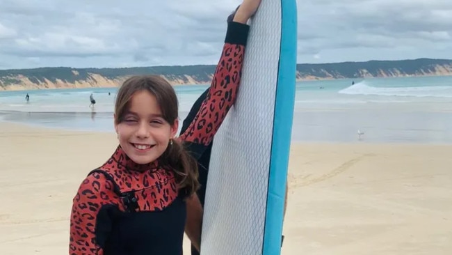 A GoFundMe for 11-year-old Noosa region girl Emma Schwab, who died after getting influenza B. Photo: GoFundMe