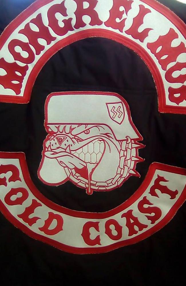 Gold Coast Mongrel Mob colours and patches.