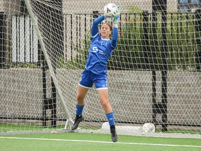 Caoimhe Bray at the 2024 National Youth Championships for Northern NSW Football. Picture: NNSWF