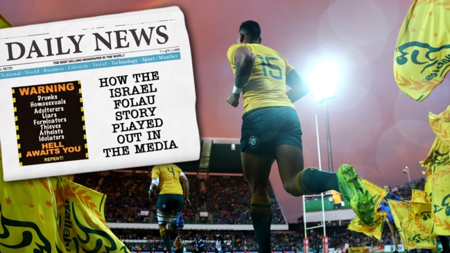 How the Israel Folau saga played out in the media