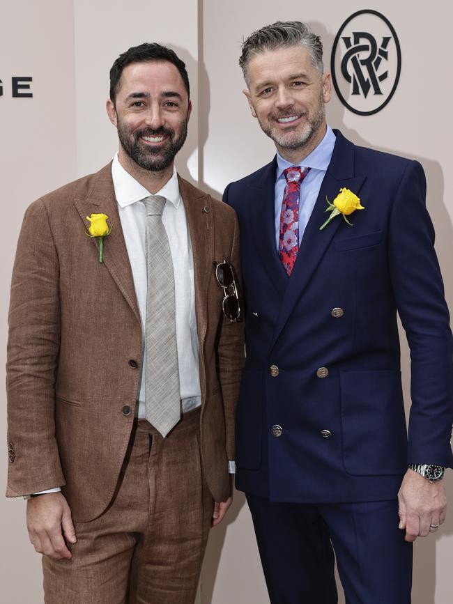 Andy Allen and Jock Zonfrillo. (Photo by Sam Tabone/Getty Images)