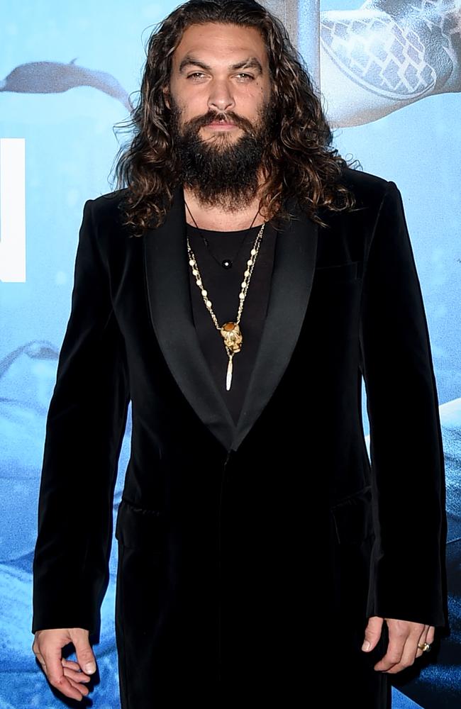 Sources say Momoa’s career taking off put strain on his marriage. Picture: Getty Images.