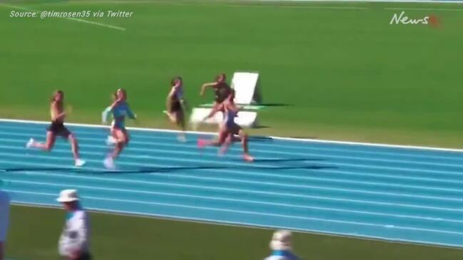 Teen runs fastest 100m in Australian athletics history