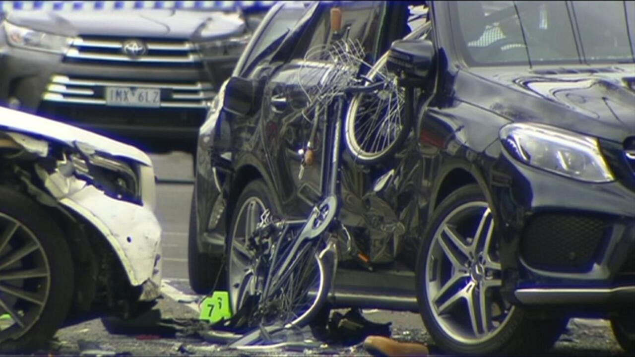 Melbourne man pleads guilty over cyclist hit-and-run