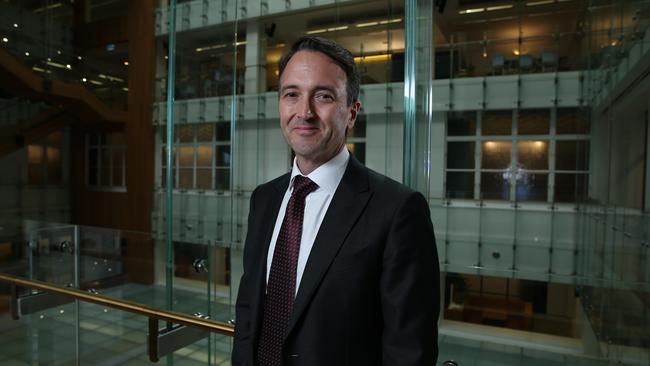 Challenger CEO Richard Howes said the digital banking acquisition would “further broaden” how the group provided financial security for retirement. Picture: Britta Campion