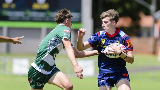 Cooper Brown on the move for Western Clydesdales against Ipswich Jets in Cyril Connell Cup Picture: Kevin Farmer