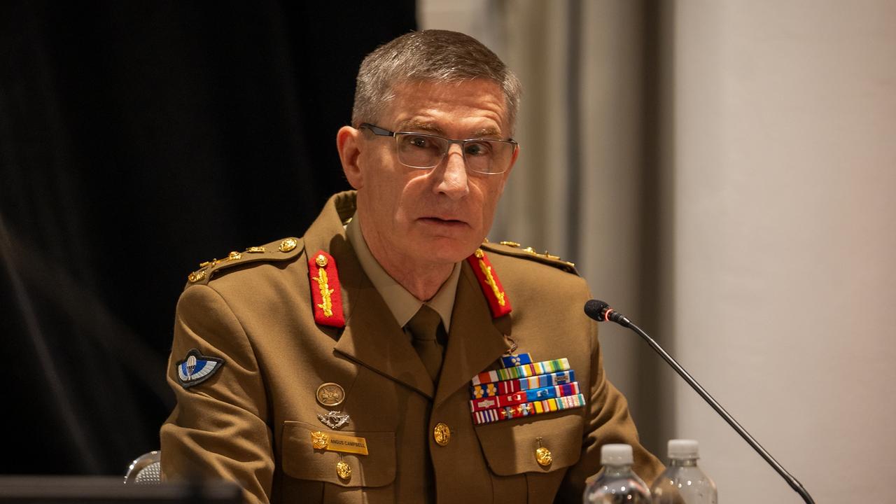 ADF chief General Angus Campbell, AO, DSC appeared before the commission as its final witness on March 28, 2024. Picture: NCA NewsWire / RCDVS handout