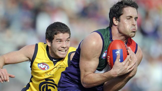 Luke McPharlin was traded to Fremantle by Hawthorn. Picture: Jackson Flindell