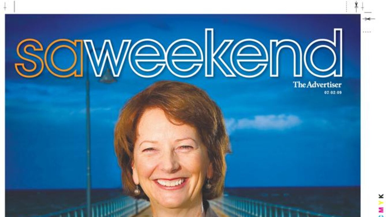 The first ever SA Weekend featuring former Prime Minister Julia Gillard.