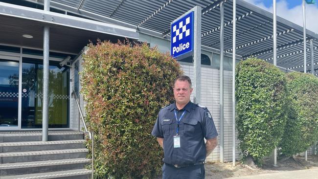 Bass Coast police Senior Sergeant Brent Muir is encouraging schoolies to refrain from entering the water if they have consume alcohol. Picture: Jack Colantuono