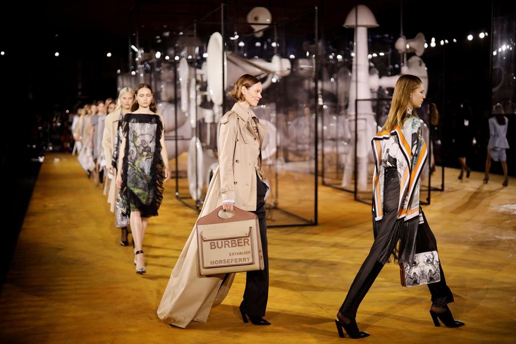 Burberry Makes a Triumphant Return to the Runway