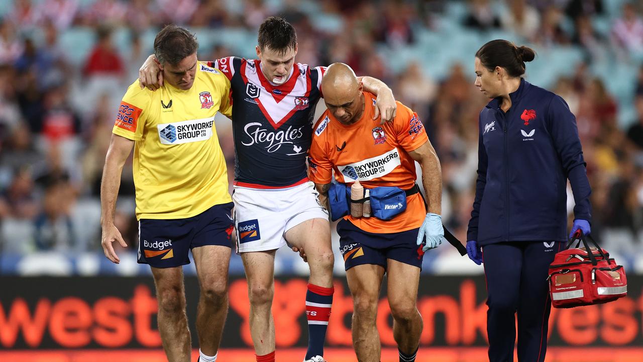 The Roosters had to cope without playmaker Luke Keary.