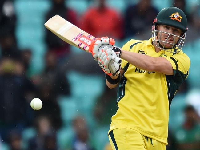 David Warner earns $2 million for national duties alone and could be eligible for a tax break of $40,000. Picture: AFP Photo/Glyn Kirk