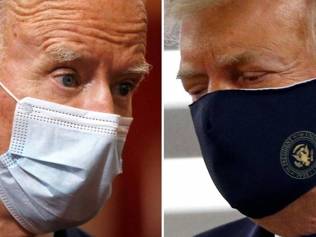 Joe Biden and Donald Trump.