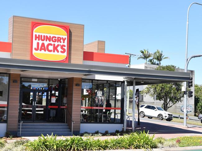 Opening of the new Hungry Jacks at Nambour. Photo Patrick Woods / Sunshine Coast Daily.