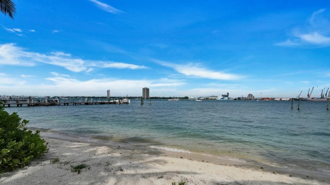 His desire to take ownership of at least a portion of the ocean has been met with fury by his neighbours. Picture: Realtor