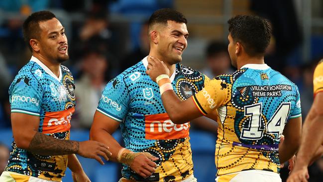 David Fifita joined the Titans on seriously big dollars. Picture: Getty Images