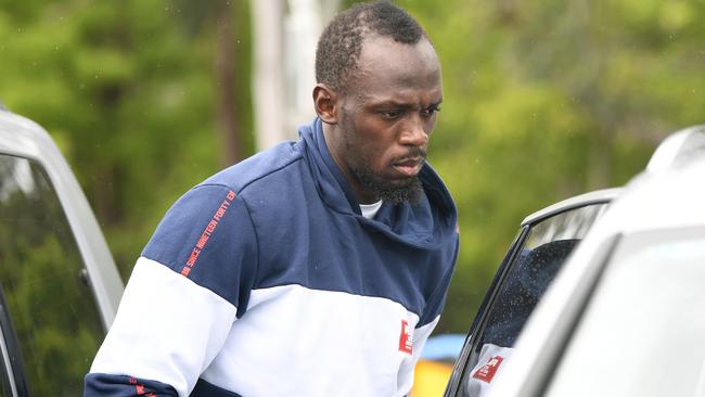 Usain Bolt will leave the Central Coast after his deal fell through. Picture: AAP