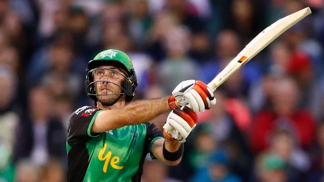 Glenn Maxwell hit out, and later lashed his side’s disappointing start to BBL07. Picture: Getty Images