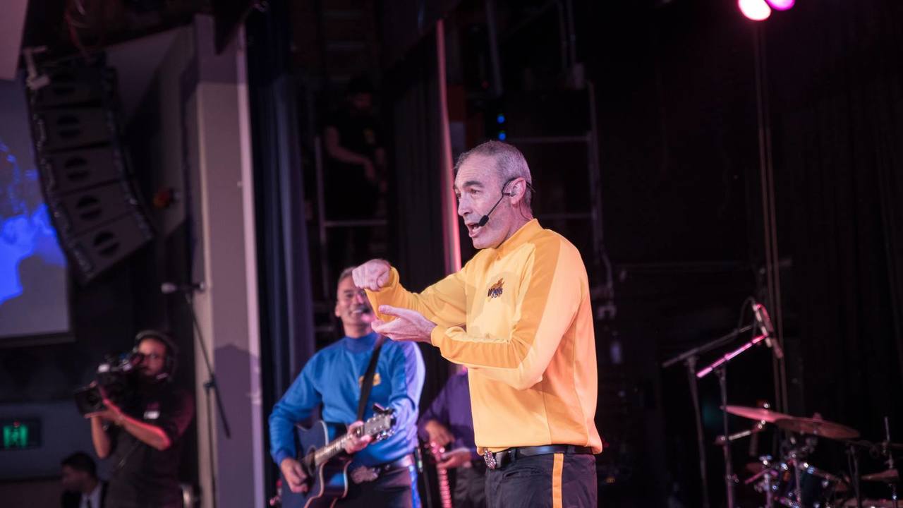 Breaking: Original yellow Wiggle Greg Page in hospital after collapse