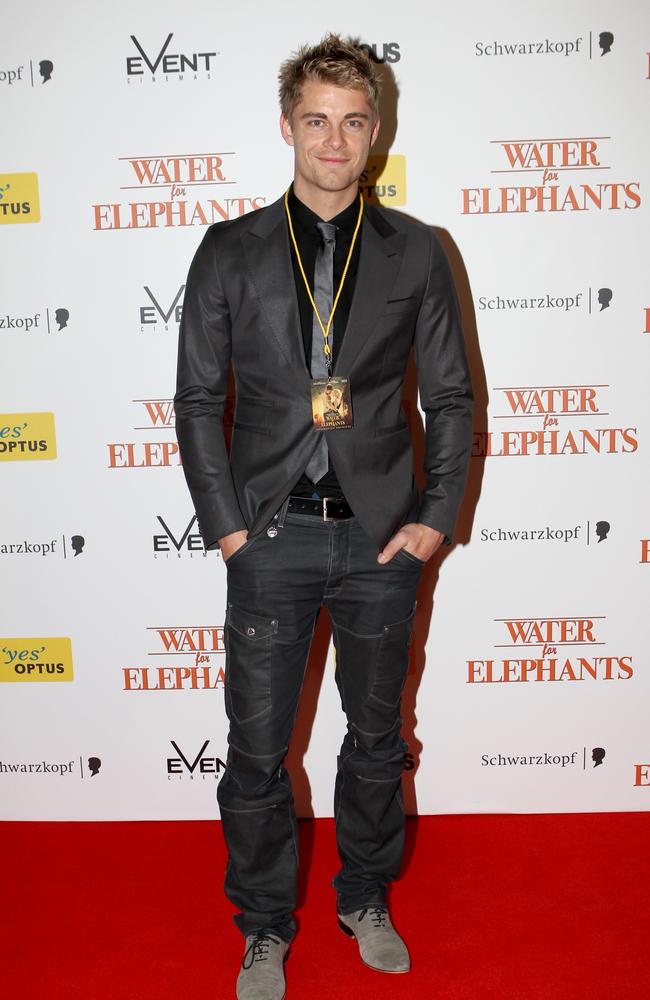 Luke Mitchell at the Australian premiere of the film 'Water For Elephants' at the State Theatre in Sydney.