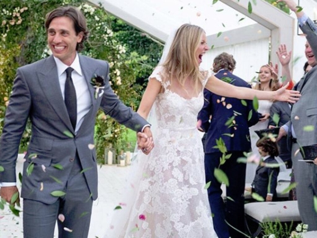 Gwyneth Paltrow and Brad Falchuck married last September. Picture: Instagram