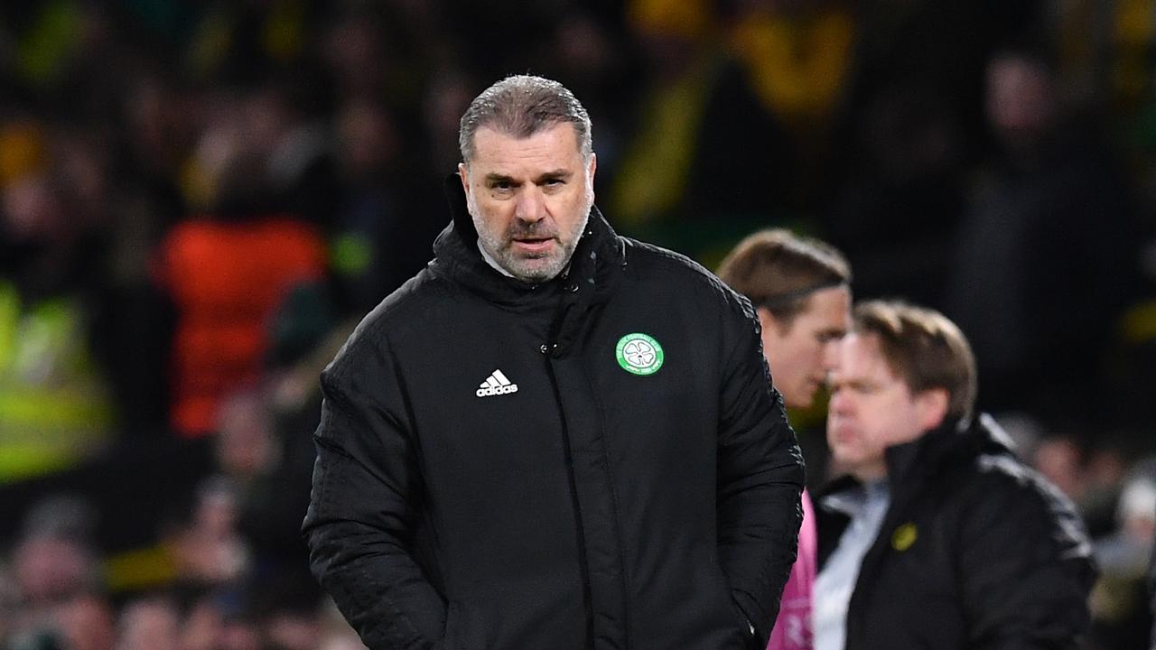 Ange Postecoglou was far from happy with his Celtic side.