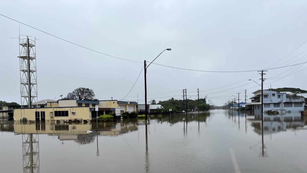 Flooding in Ingham on Tuesday, February 4. Photo: Cameron Bates