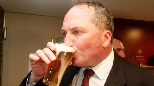 A woman alleged Barnaby Joyce ‘drunkenly’ pinched her bottom in 2011. Picture: Steve Pohlner