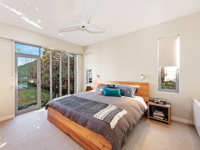 One of the four bedrooms.