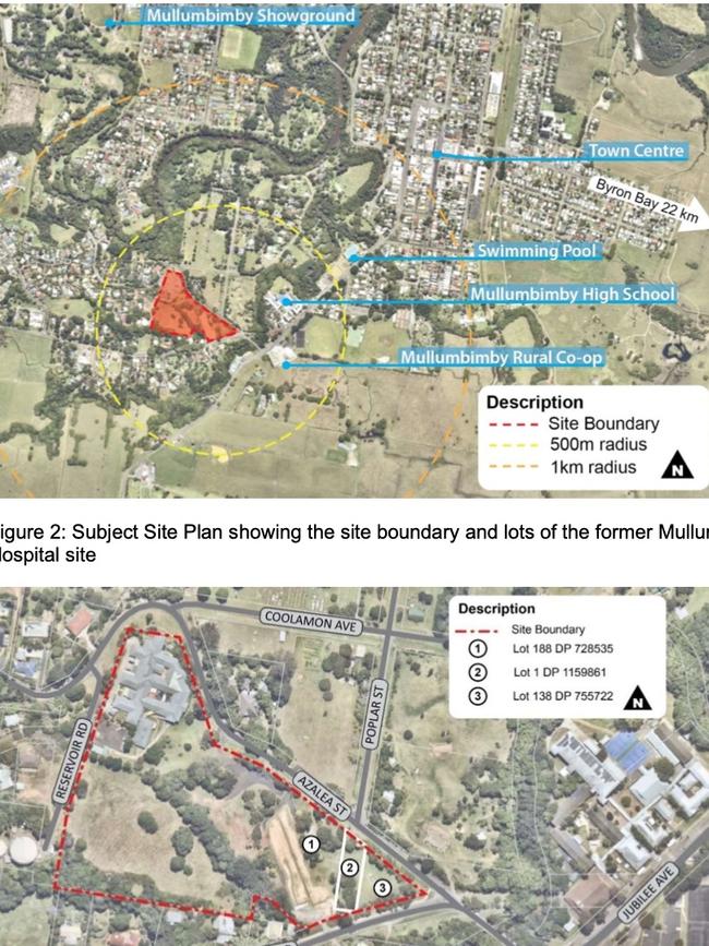 The location of the proposed housing. Picture: Byron Shire Council