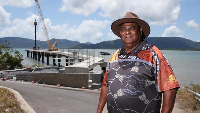 Yarrabah mayor Ross Andrews has been working with the Queensland Government for 4 years to make the project a reality. Picture: Brendan Radke