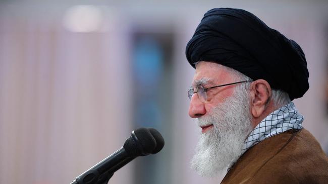 Iranian supreme leader Ali Khamenei. Picture: AFP