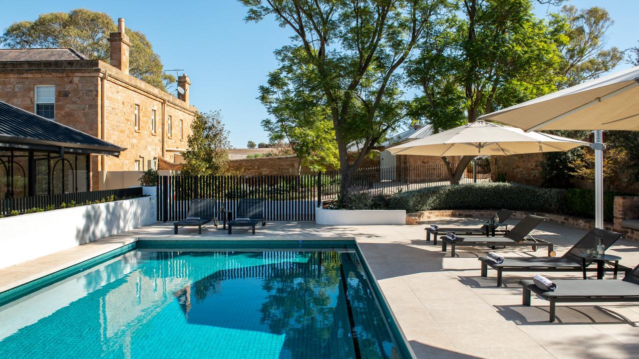 The pool area is the perfect spot in the summer months. Pics: Supplied