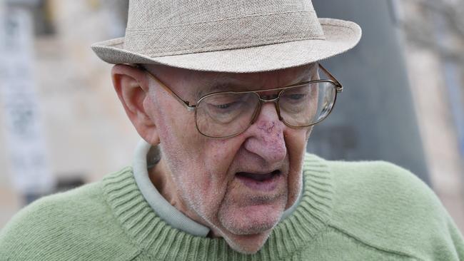 Brian William Ross outside court last year. Picture: AAP/David Mariuz.