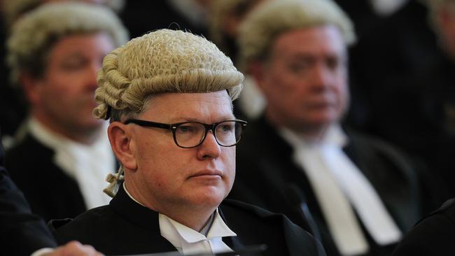 Australian Bar Association president Peter Dunning KC. Pictures: Jack Tran/The Courier-Mail