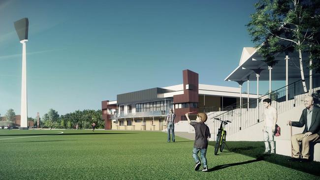 An artist’s impression of Port Pirie's new $24 million sporting complex. Picture: Supplied.