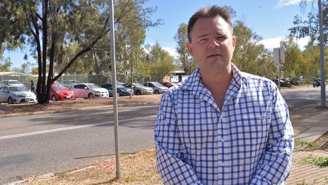 Northern Territory Police Association president Paul McCue says police aren’t protected enough. PICTURE: Tom Volling