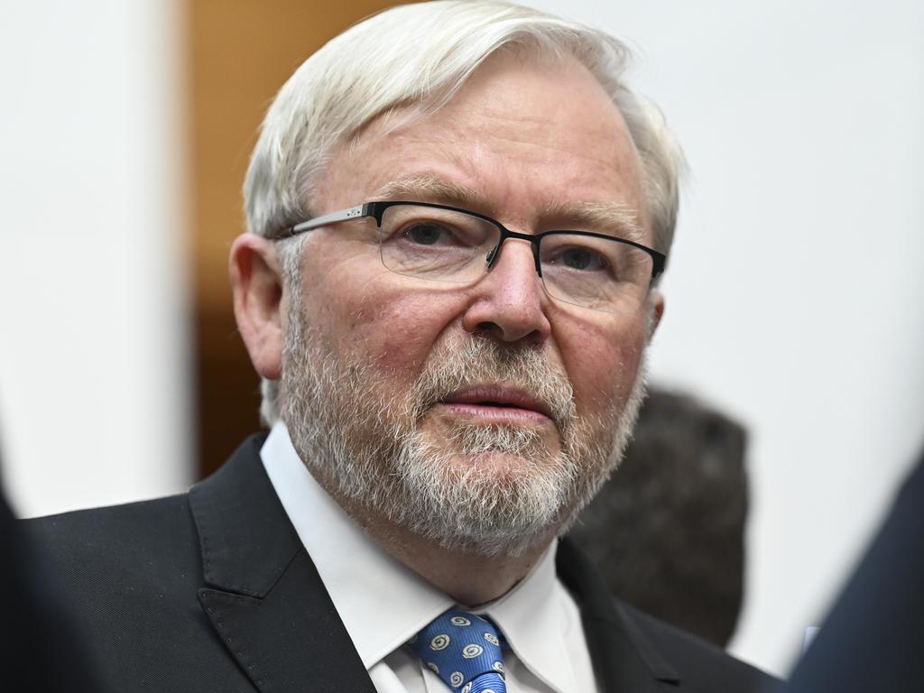 Rudd in rush to mend fences in case of Trump
