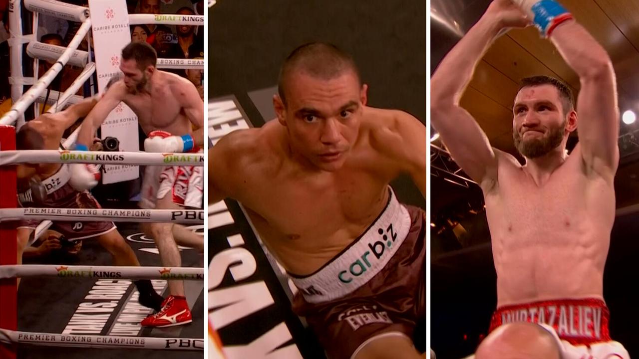 Tim Tszyu suffered a shock loss.