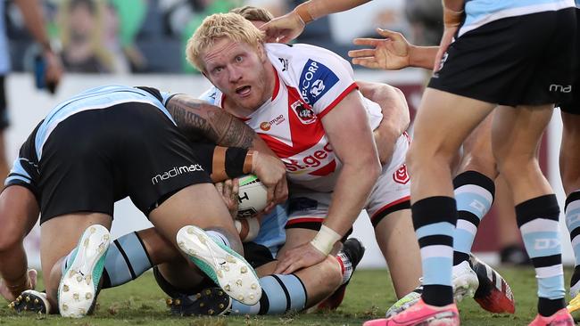 James Graham is set to bid farewell to the Dragons and head back to England to play Super League. Picture: AAP