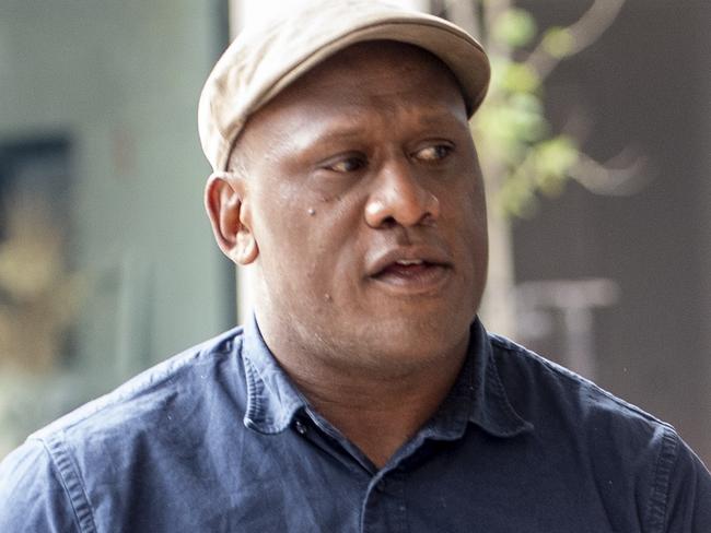 SYDNEY, AUSTRALIA. NewsWire Photos.November 28, 2024.Wendell Sailor arrives at Downing Centre in Sydney.  Picture: NewsWire / Jeremy Piper