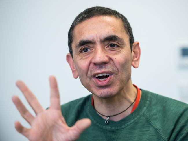 Professor Uğur Şahin. Picture: Getty Images