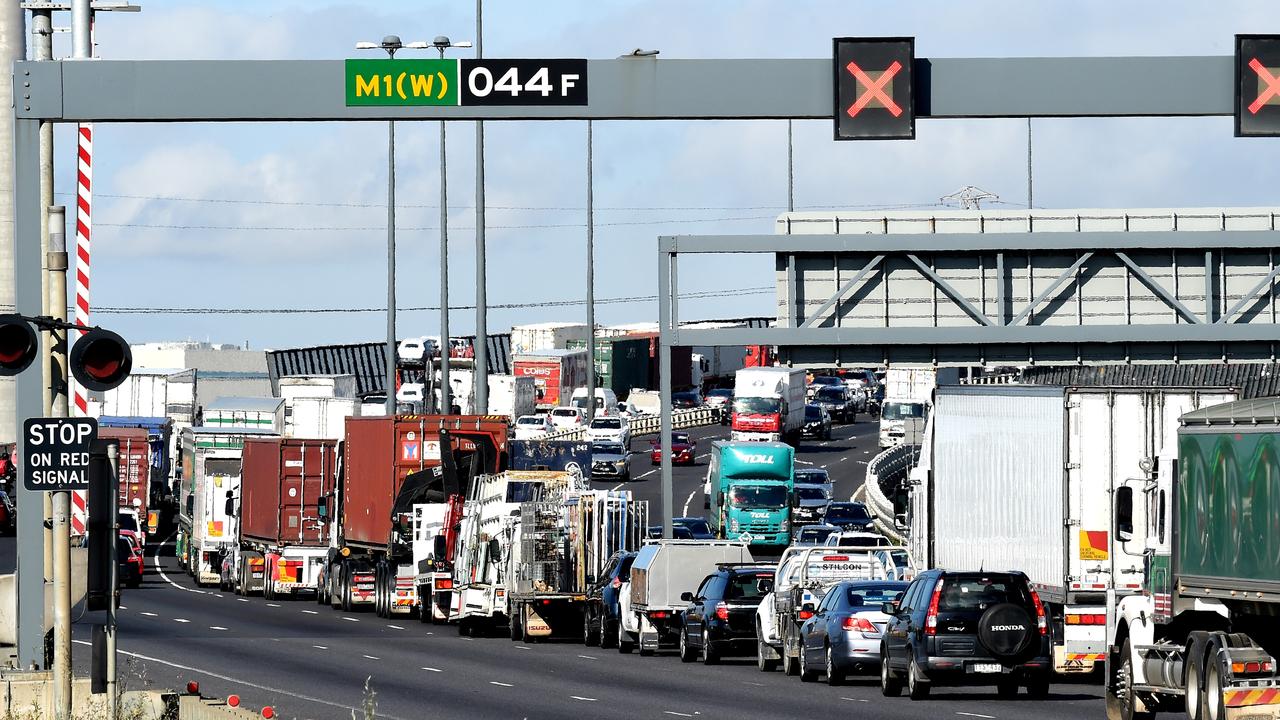 Truck drivers would be among the authorised workers mandated to get a Covid vaccine. Picture: Nicole Garmston