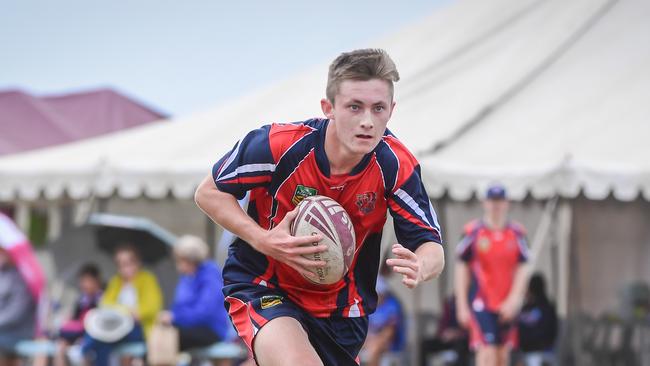 Touch Football star Alex Condon in action.