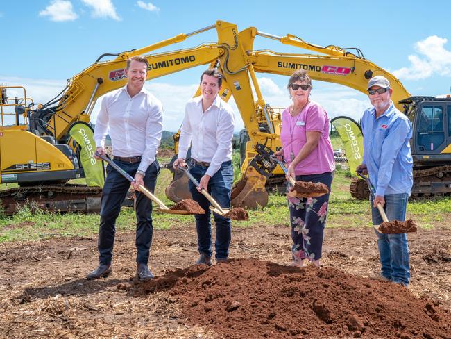 Tweed Shire Council Deputy Mayor, Councillor Meredith Dennis, and Councillor James Owen joined other local dignitaries, including SKF Development Director Eric Zhao, representatives from CD Civil and land buyers at a special sod-turning ceremony for the project which has been hailed as a vital contributor to housing supply for the Tweed region.