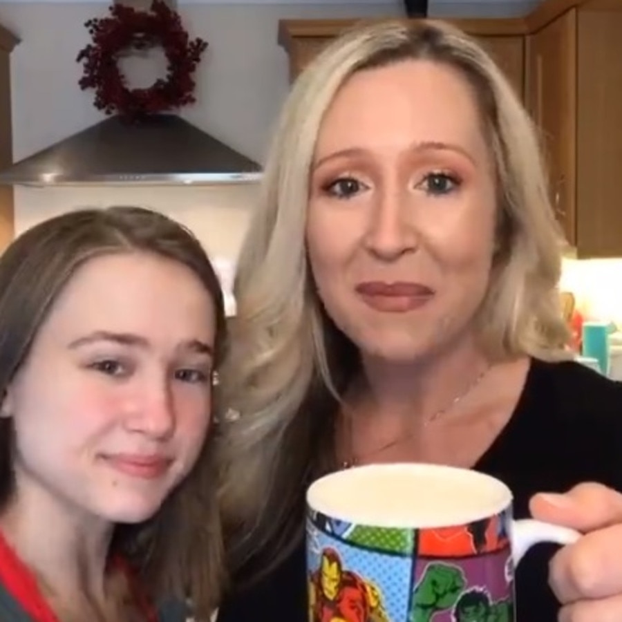 American woman Michelle has been slammed online after sharing a ‘how to make tea’ video. Picture: Twitter